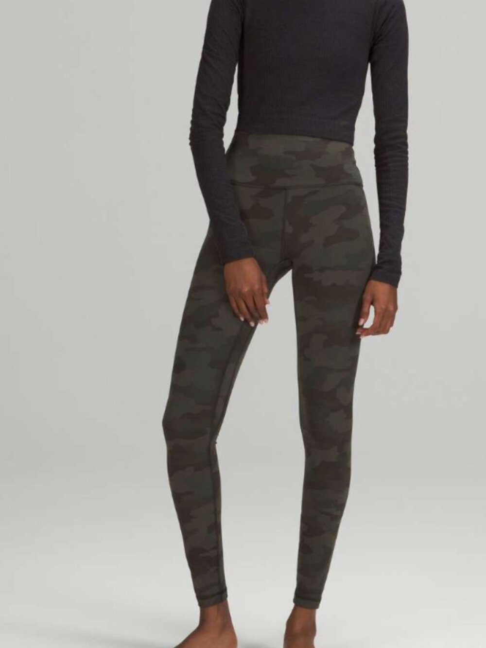Lululemon Align High-Rise Pant 28" Heritage 365 Camo Dark